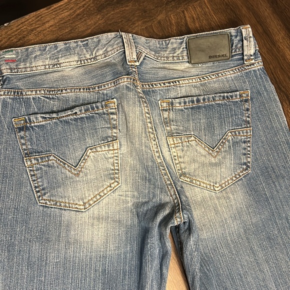 Diesel Regular Straight Jeans - Picture 12 of 14
